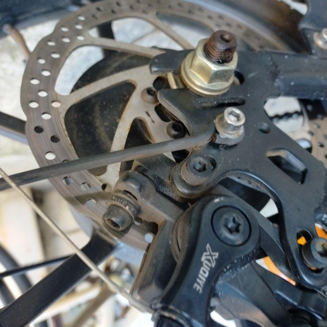 折りたたみ電動自転車 黒