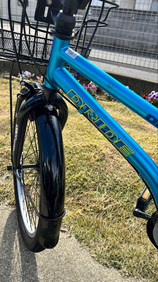 22インチ ジュニアサイクル 自転車 6段ギヤ 譲渡書類有 引き取り限定 茨城