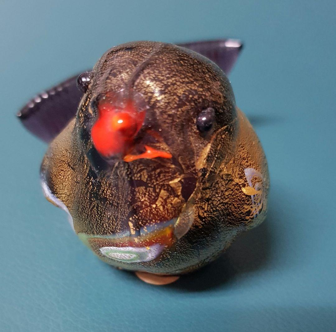 鳥 小鳥 Murano ムラーノガラス 置物 インテリア ガラス細工 飾り物