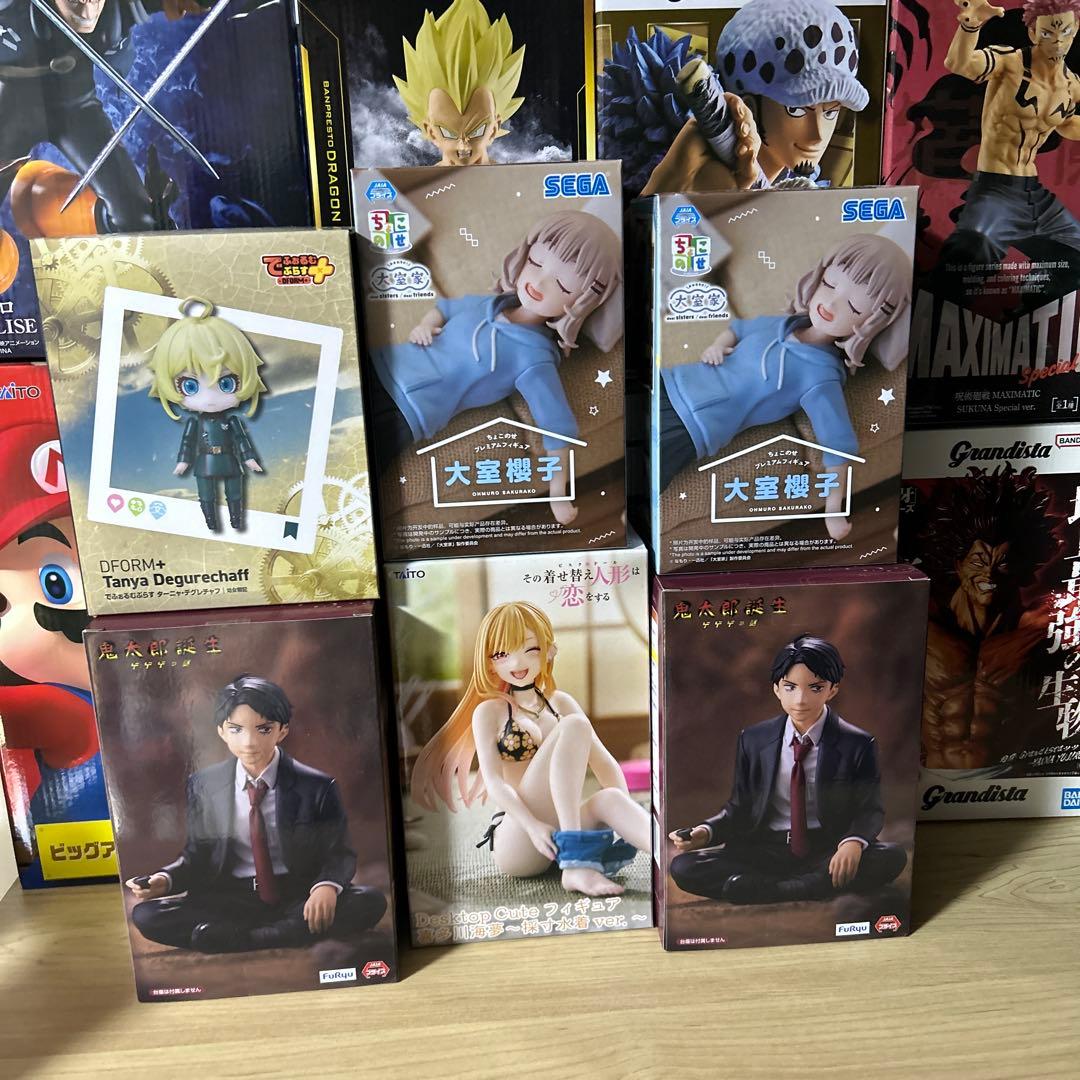 アニメキャラクター フィギュアセット✖️17