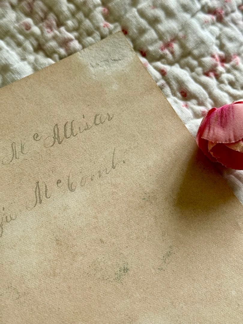 アンティーク　カード　ヴィクトリア朝時代大型クロモリトグラフフランスアンティーク