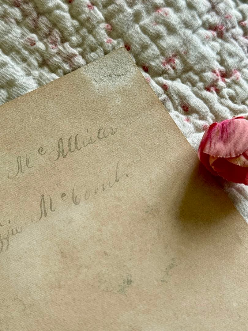 アンティーク　カード　ヴィクトリア朝時代大型クロモリトグラフフランスアンティーク