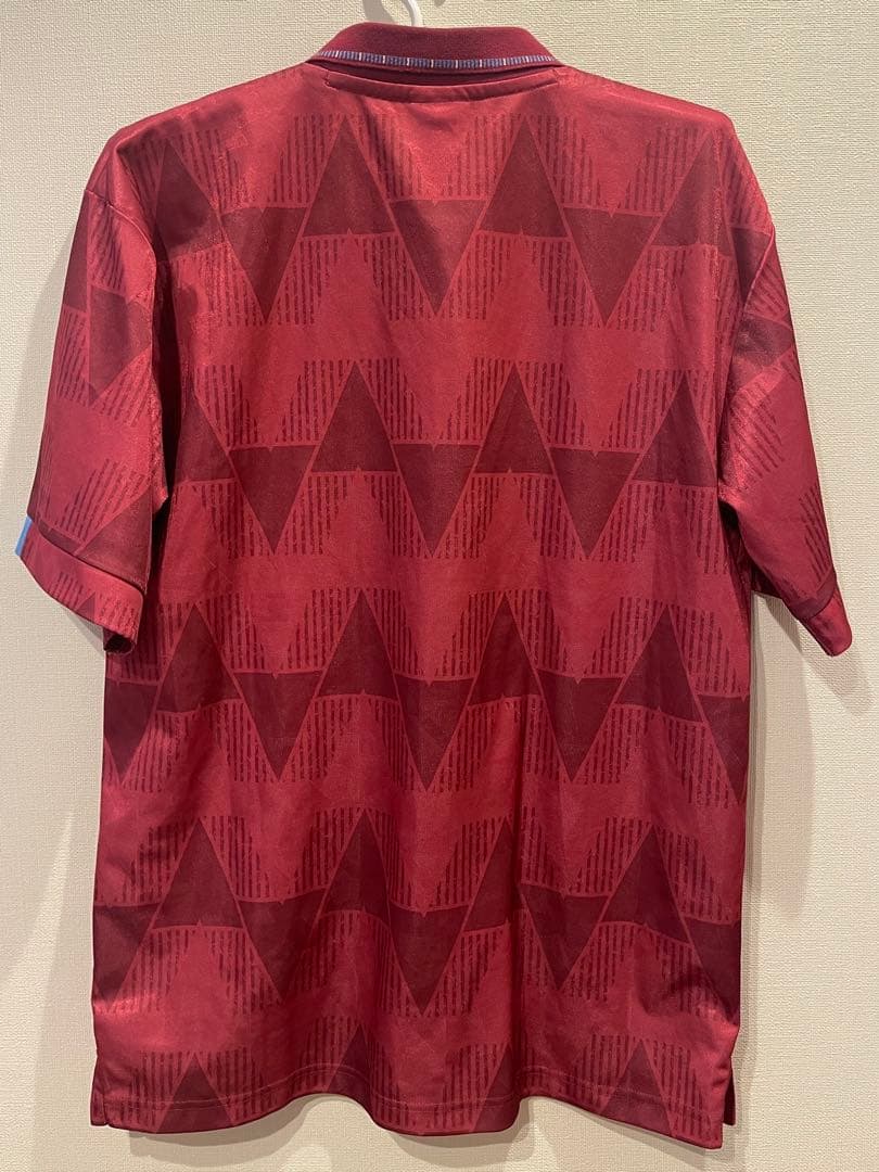 oasis ユニフォーム　マンチェスターシティ　復刻サッカー　Lサイズ　サッカー