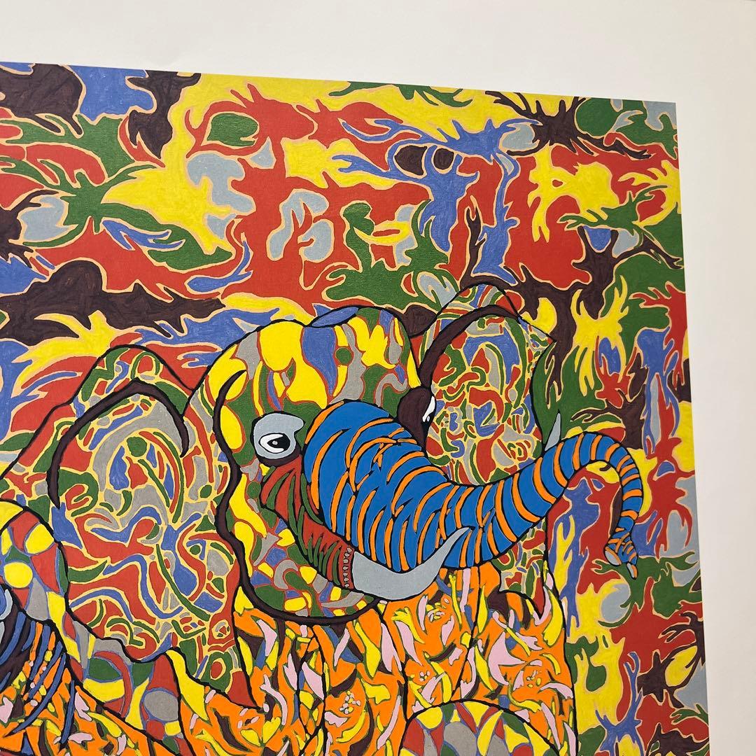 ジミー大西　絵画　情熱大陸　ポスター　73×51.5