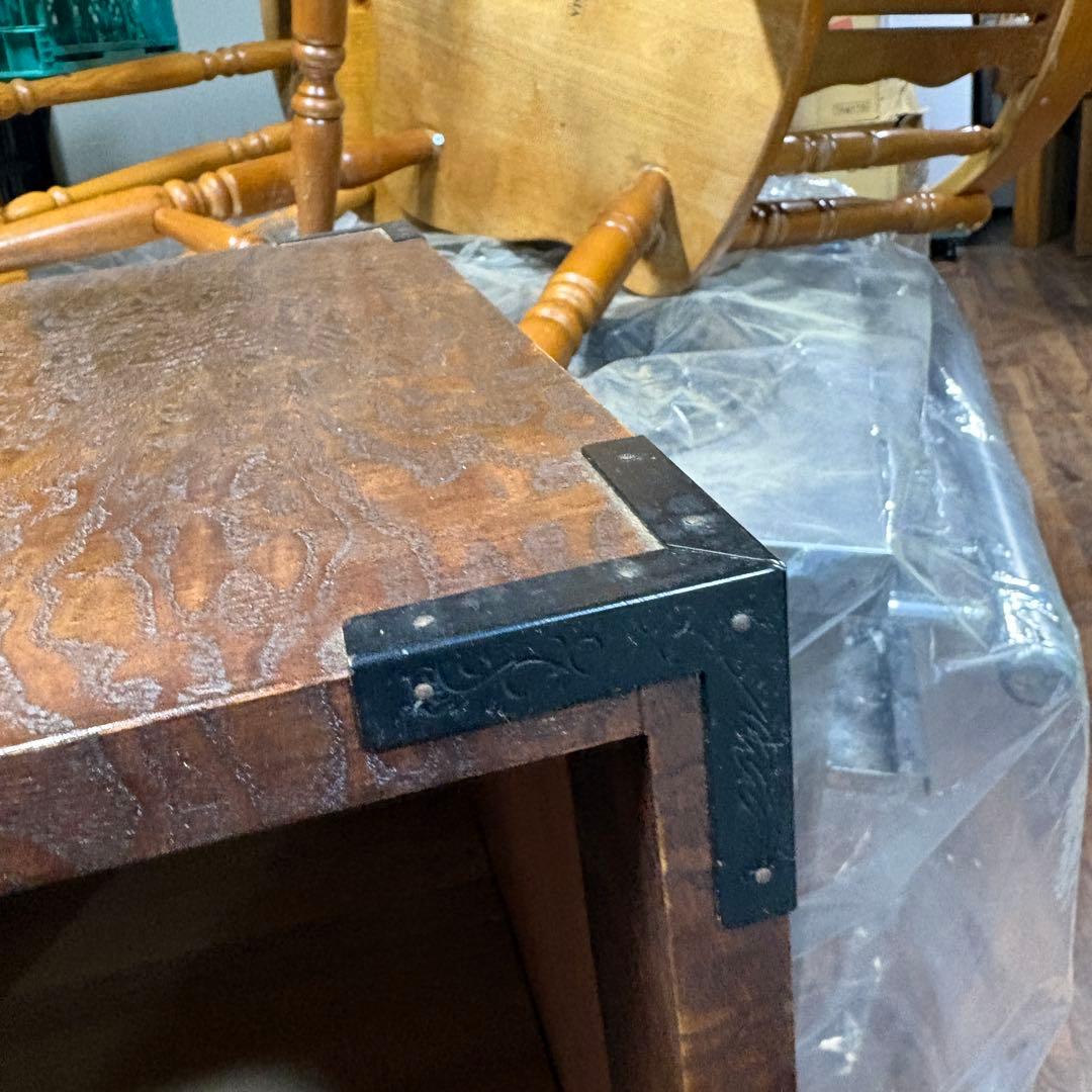 H92cm×W84cm◆組子細工　飾り棚　◆収納棚 茶箪笥 和箪笥　欅