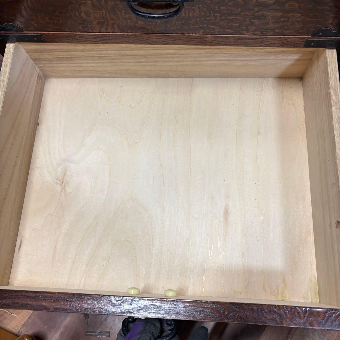 H92cm×W84cm◆組子細工　飾り棚　◆収納棚 茶箪笥 和箪笥　欅