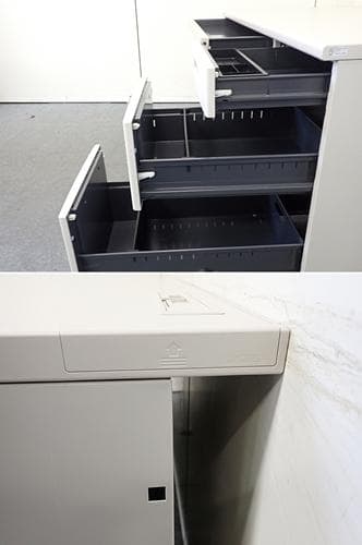 引取り限定　コクヨ　127片袖机　BS+　11-0619