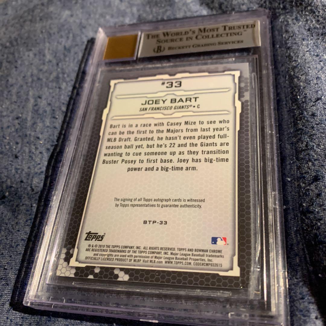 その他 Joey Bart Bowman 2019 RC Auto  /50 SP