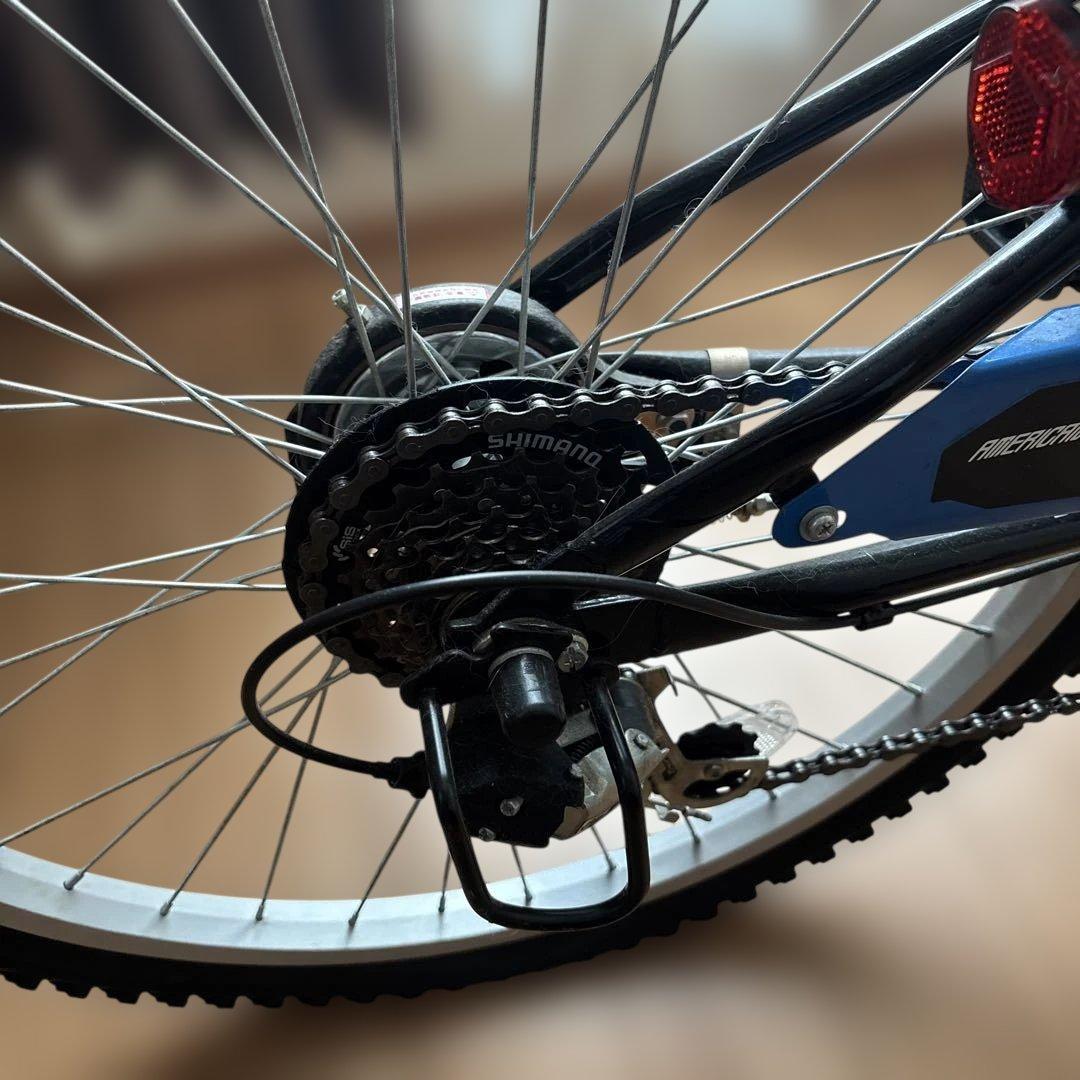 アメリカンイーグル 自転車 ブルー 24インチ