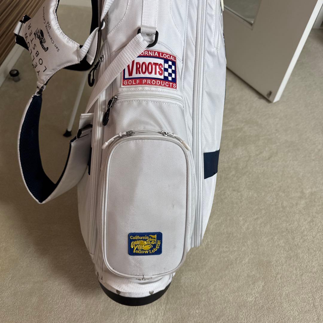 イエローロブスター スタンド付きキャディーバッグ