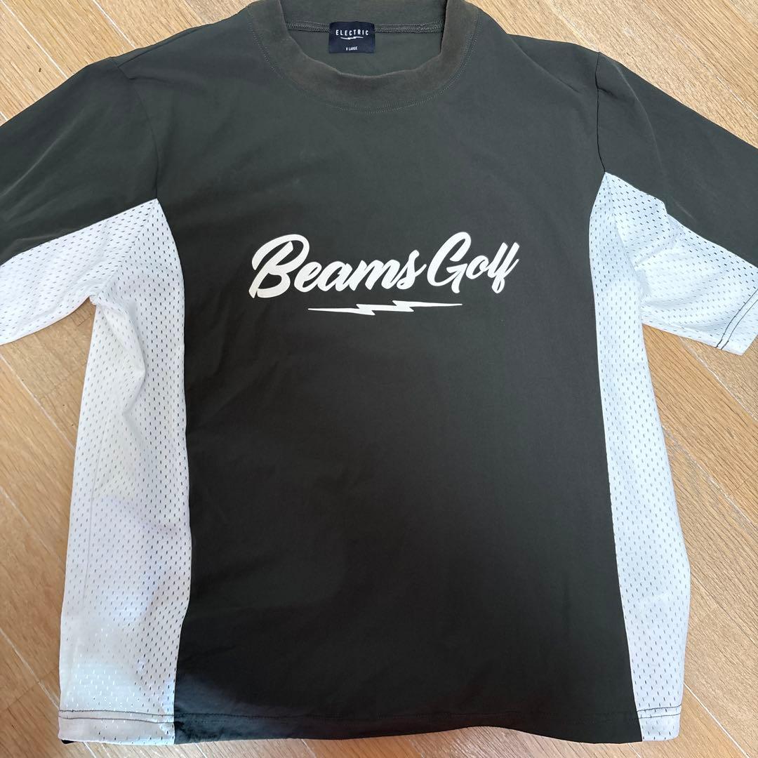 Beams Golf Tシャツ X-LARGE 黒/白