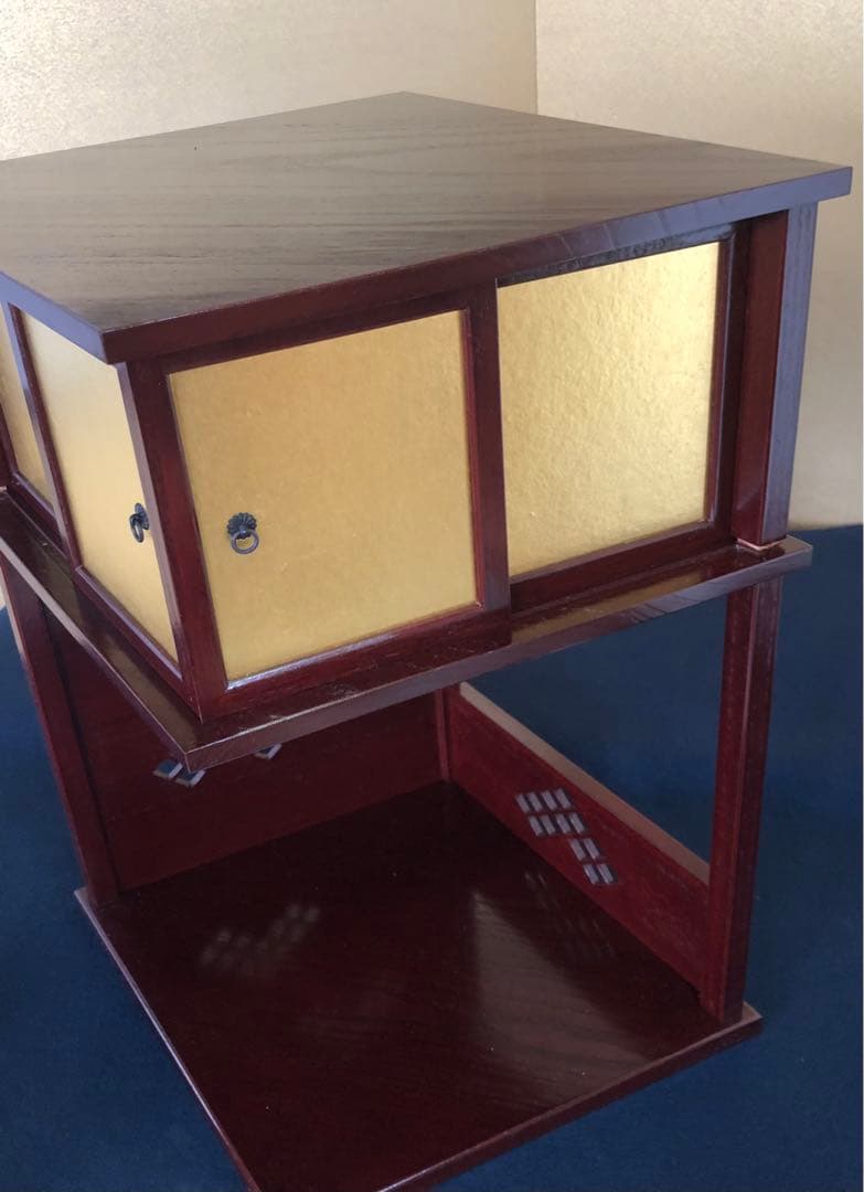 割引❗️《R》茶道具 淡々斎好 徒然棚 組立式 元箱　260105か4