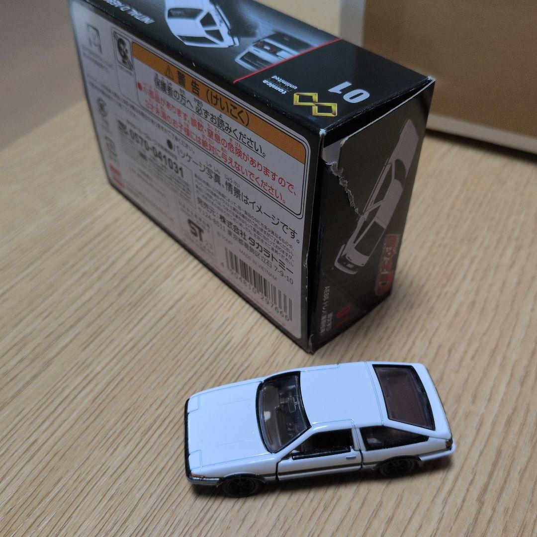 トミカ　イニシャルD ミニカーセット　MFゴーストミニカー　AE86トレノ