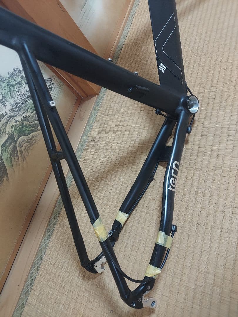 tern surge χ　ターンサージュカイ　フレームセット中古美品