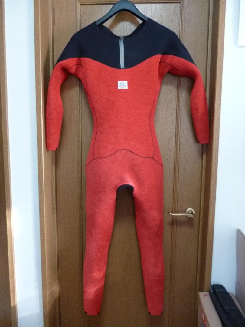◎ 国産ロングチェストジップ セミドライ ウェットスーツ！ M位 ◎送料込み！