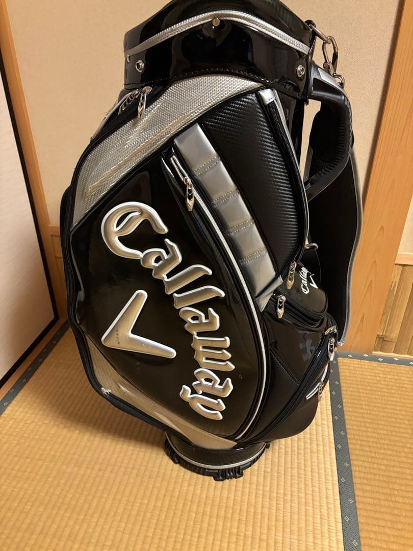 Callaway キャディバッグ 黒/シルバー