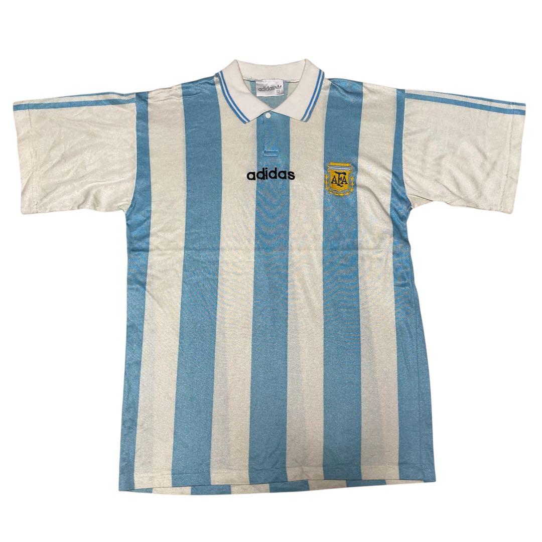 レア 90s アディダス製 アルゼンチン代表 ヴィンテージ ユニフォーム y2k