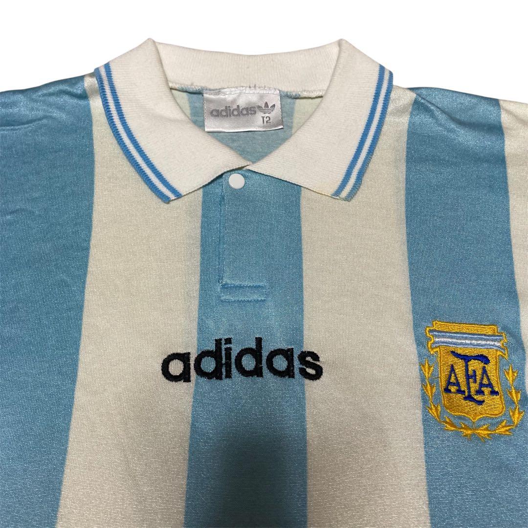 レア 90s アディダス製 アルゼンチン代表 ヴィンテージ ユニフォーム y2k