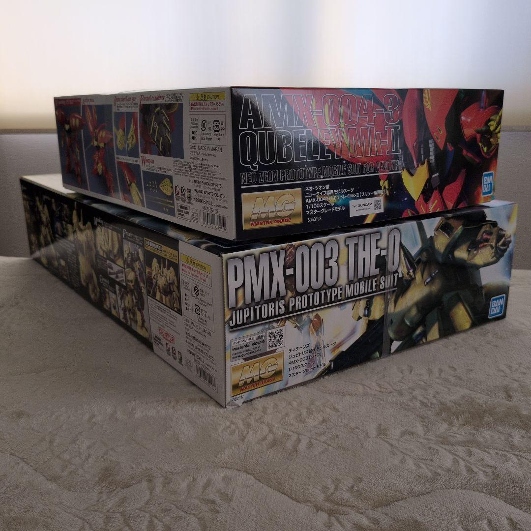 未組立新品 MGジ・オ、MGキュベレイMk-II(プルツー専用機)