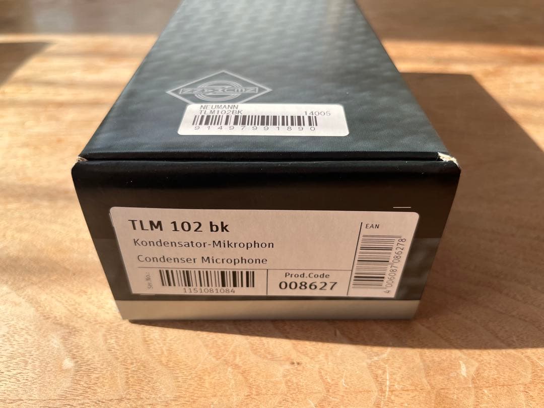 NEUMANN（ノイマン）　TLM102 ブラック