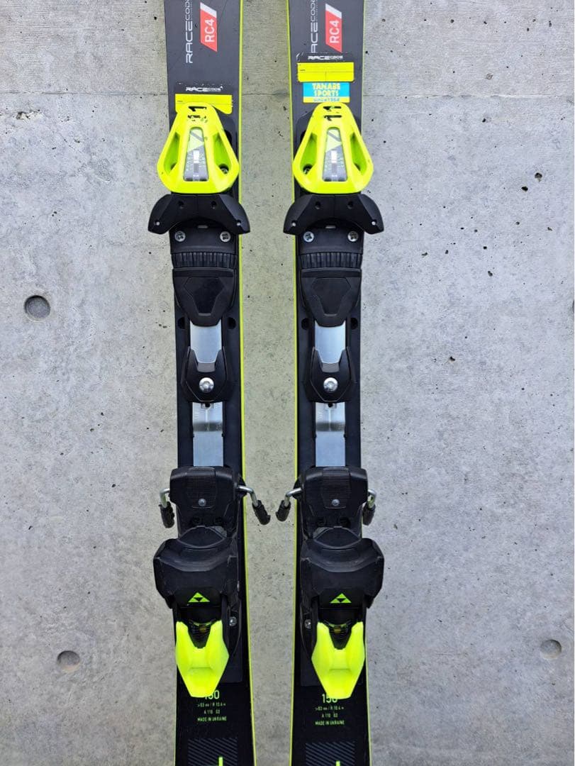 FISCHER RC4 SL スキー ビンディング付き