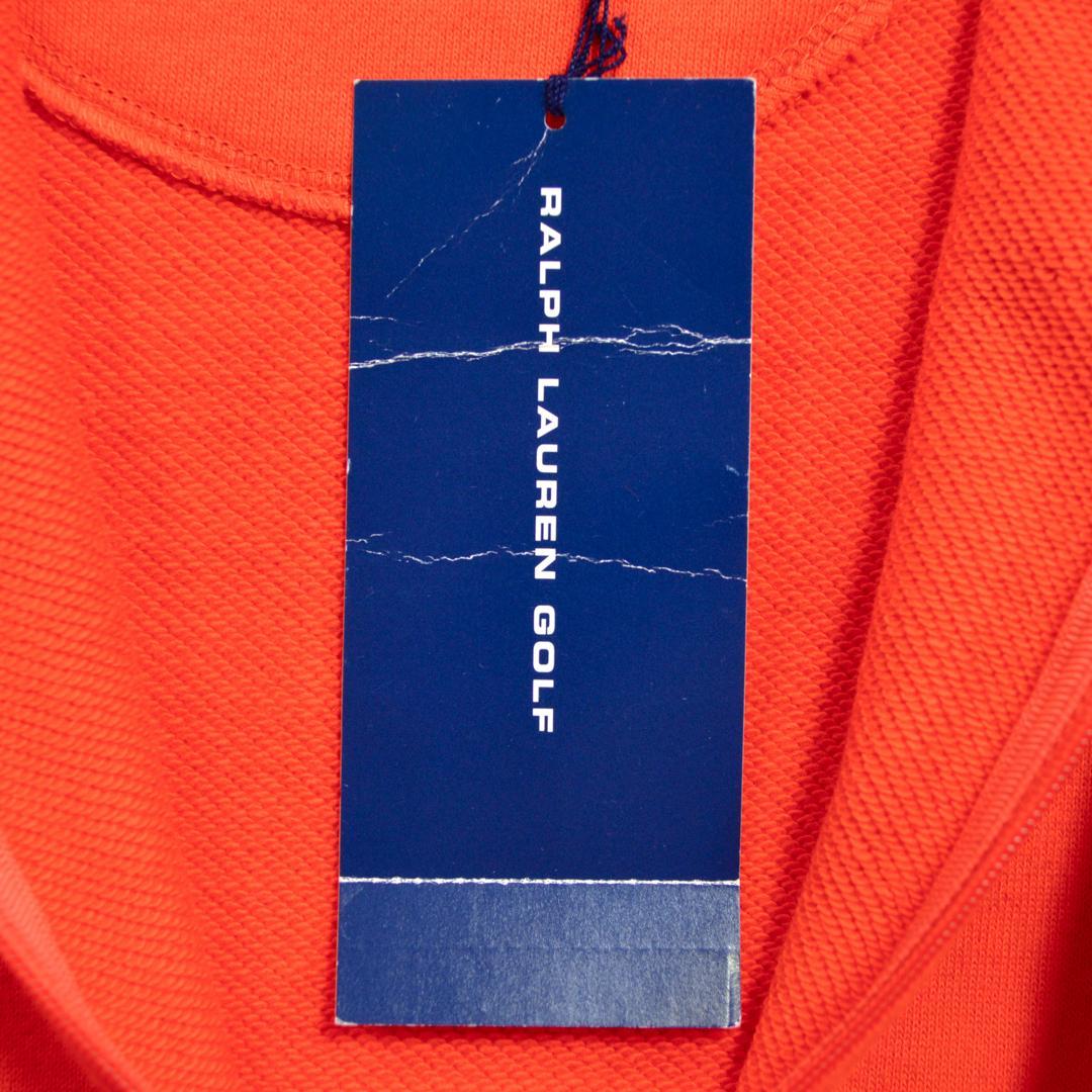 【新品】Ralph Laurenラルフローレン ゴルフ コットンプルオーバーM赤