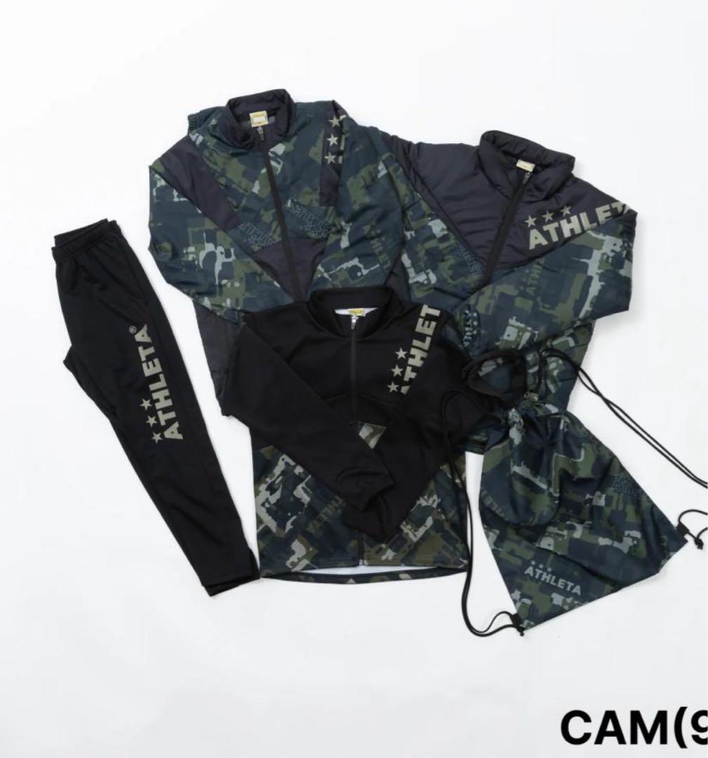 完売アスレタ 福袋 2026 メンズ原宿限定カラートレーニングウィンターセットS