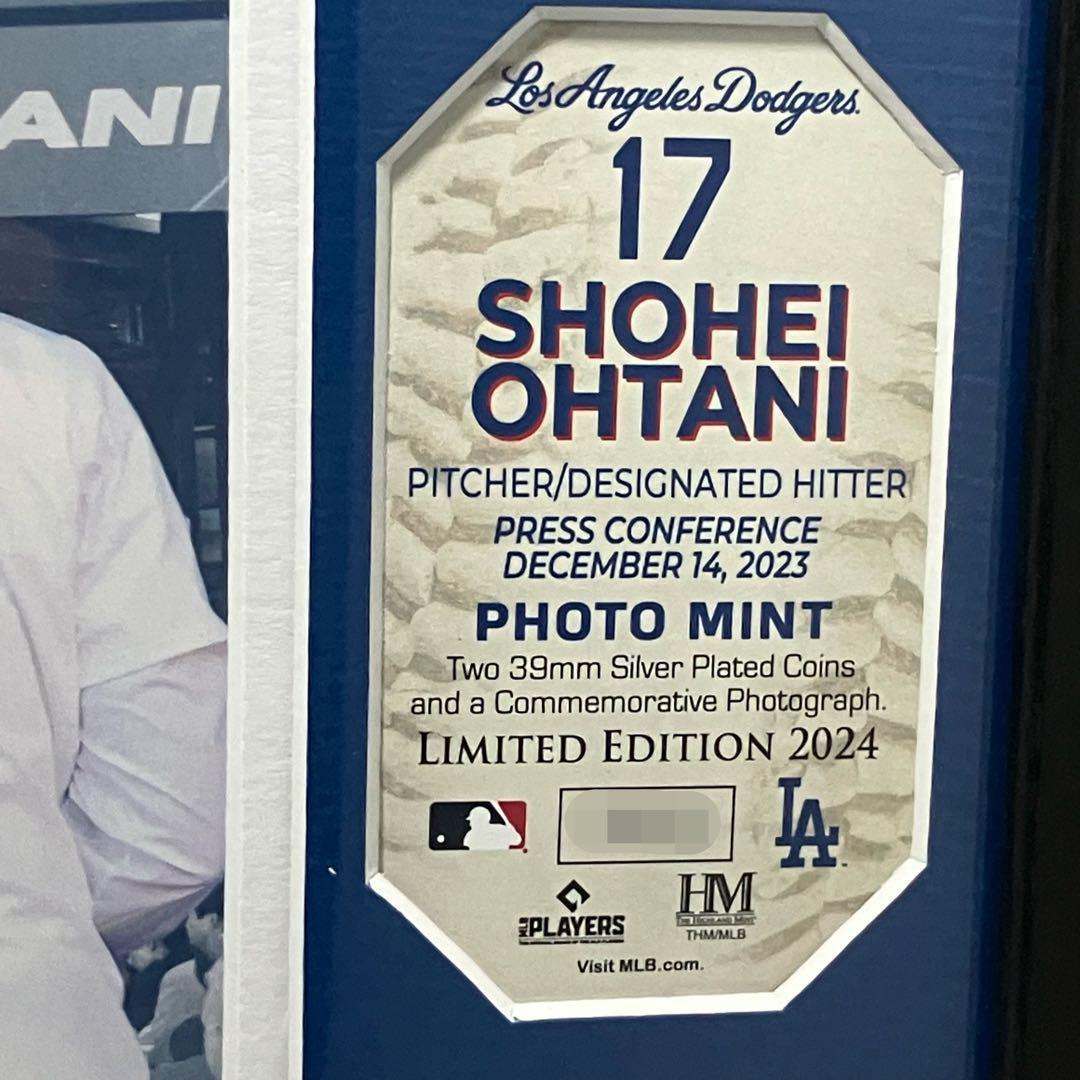 【限定 2024】ドジャース 大谷翔平 移籍記念 ダブルフォト