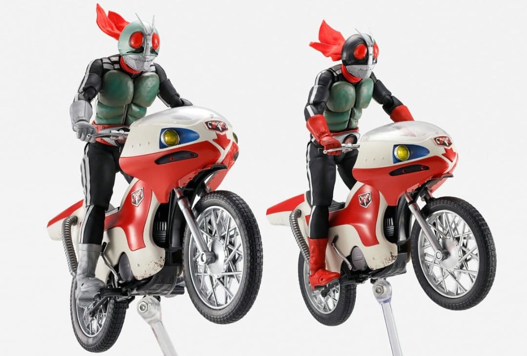 S.H.Figuarts真骨彫製法　仮面ライダー新2号+サイクロン号セット