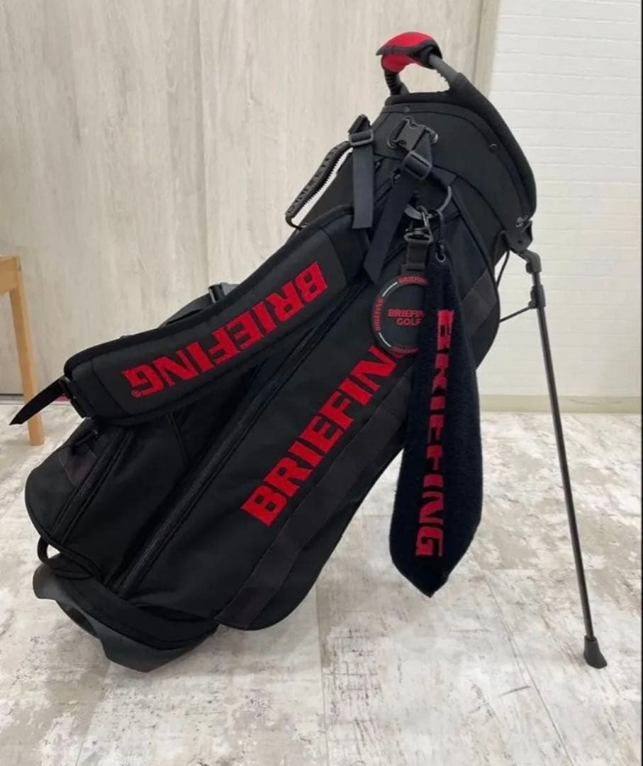 BRIEFING GOLF キャディバッグ ブラック　本日限り