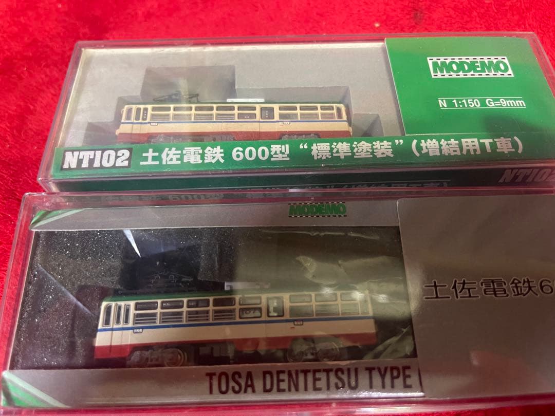 モデモ　modemo 土佐電鉄600型　M車、増結車　レインボーセブン号