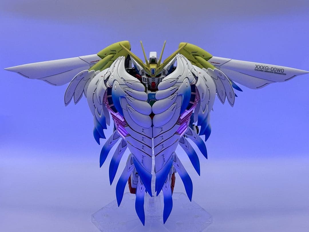 【バンダイ正規品・全塗装】MGSD ウイングガンダムゼロ EW 完成品