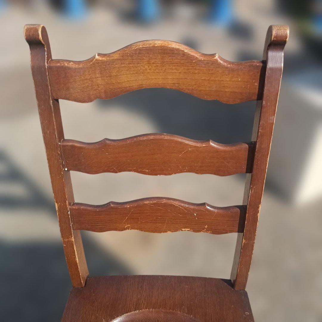 5110)横浜ダニエル　ヴィンテージチェア　ダイニングチェア　椅子