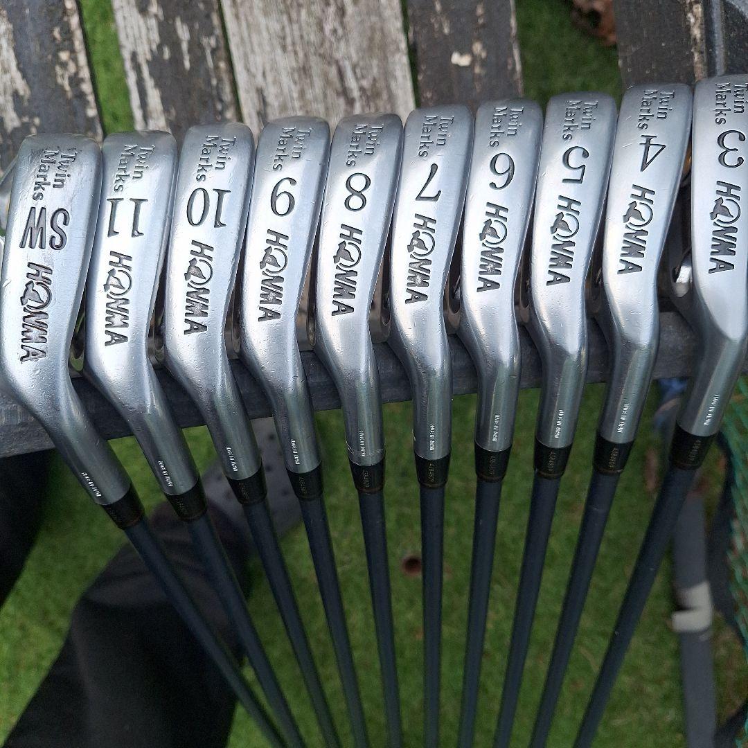 本間ゴルフ…ツインマークスフェザー&フェザーアイアンセット