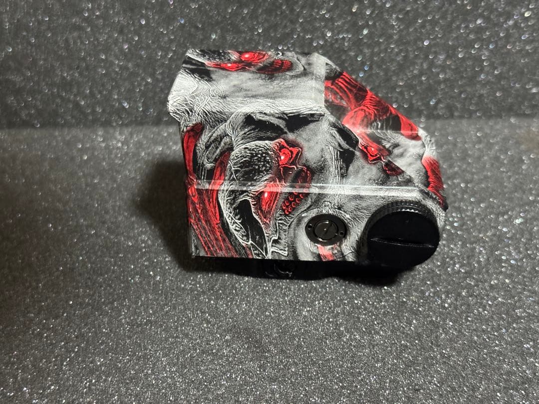 レッドドットサイト レッドスカル柄