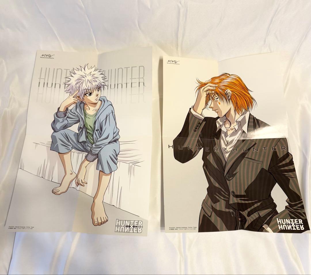HUNTER × HUNTER 旧アニメDVD特典 ポスター コンプリートセット