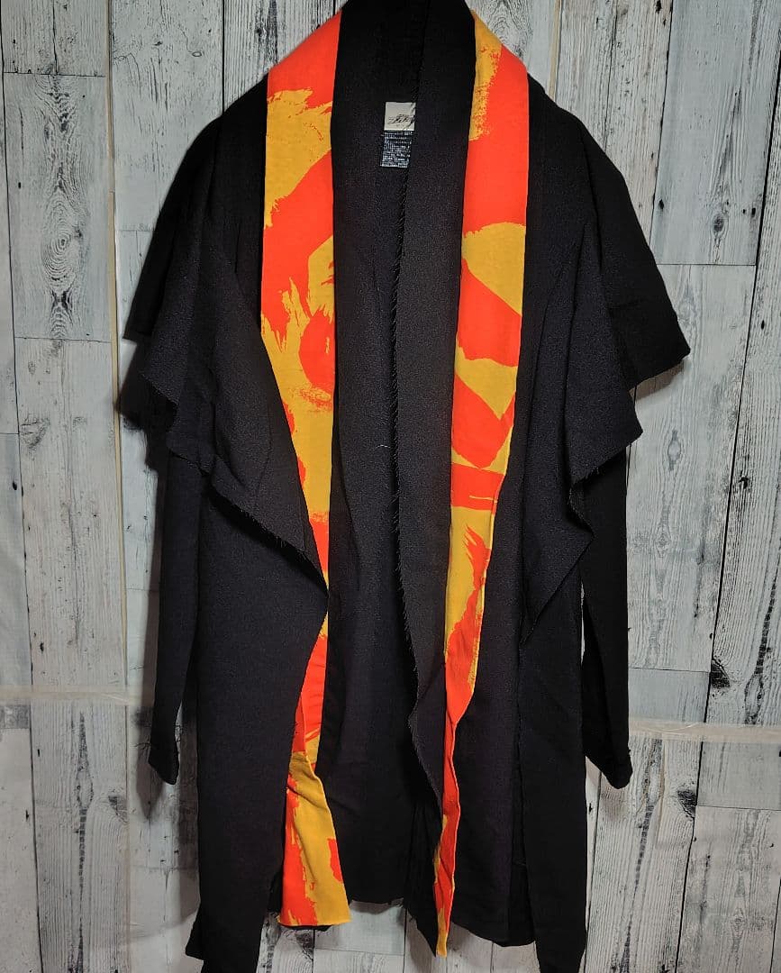 ブンオレンジ 振騎玄蕃 ブンブンジャー×h.NAOTO レイヤードカーディガン