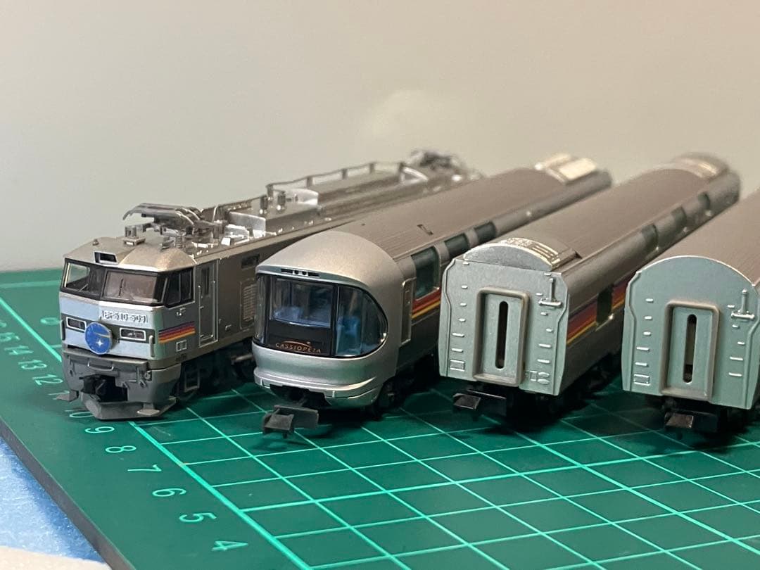 TOMIX カシオペア 基本セット+増結セットA 7両のセット