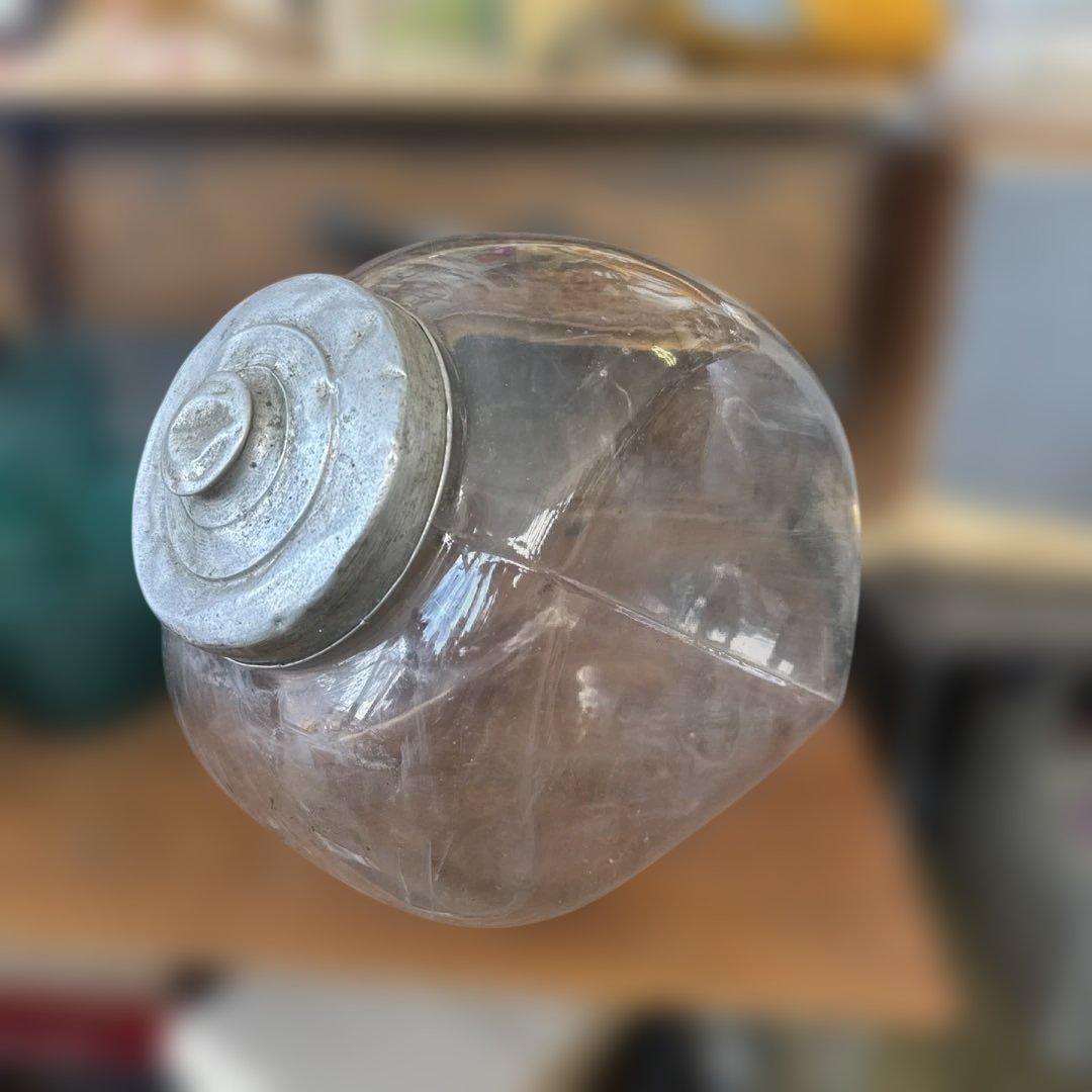 クラシック ガラス保存容器 メタルキャップ