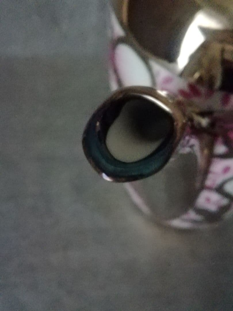 逸品　純銀巻ティーポット花図紋ラージポット　アールデコ　フリードリヒヴィルヘルム