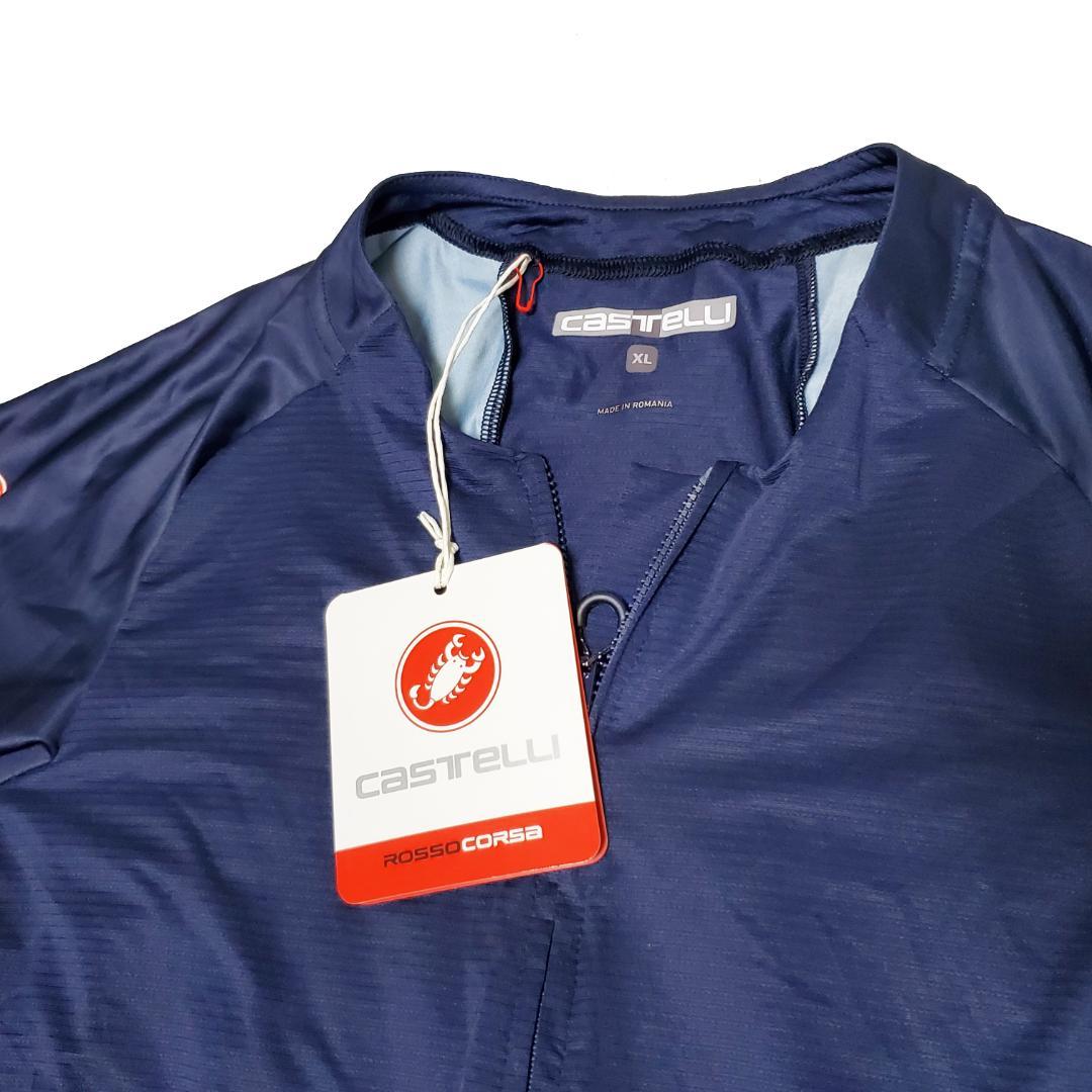 【新品未使用】CASTELLI　カステリ　エアロ　レース　7.0　半袖　XL