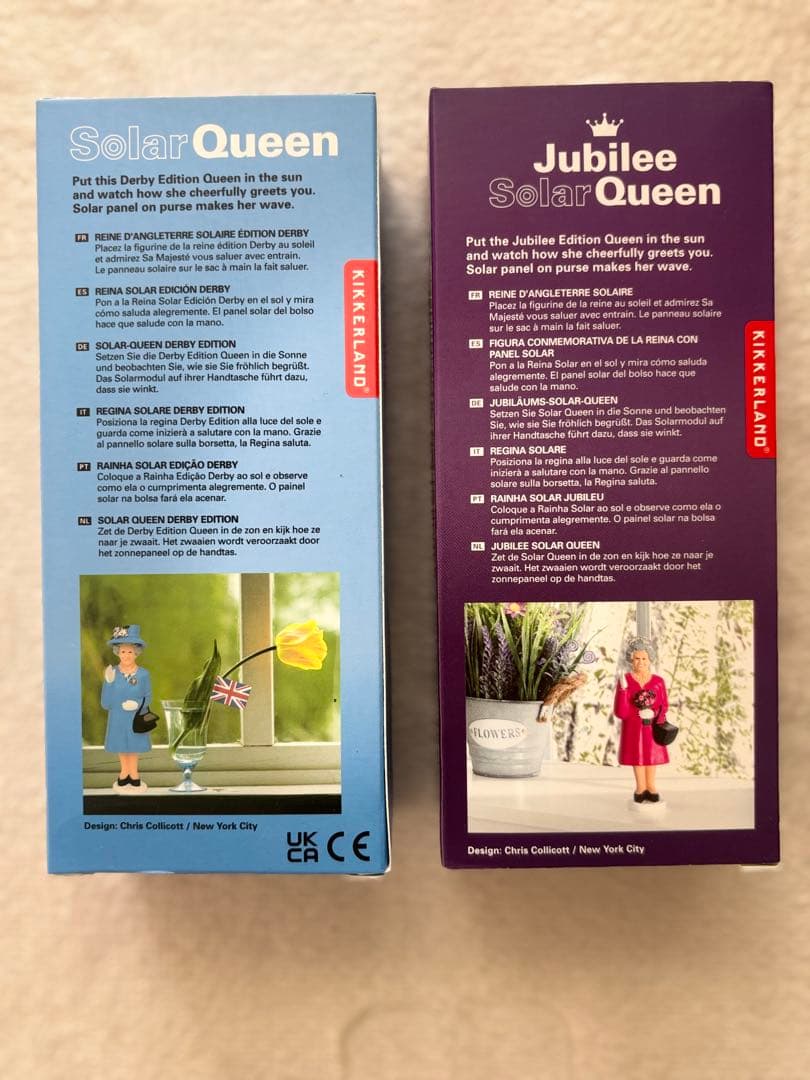 お値下しました【Kikkerland】 Solar Queen ソーラークイーン