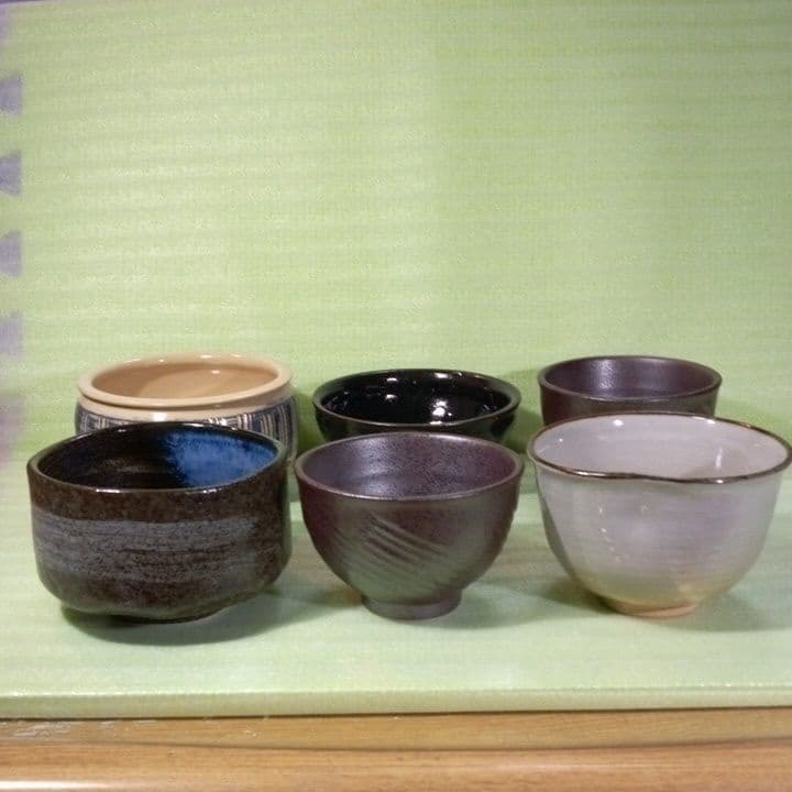 茶道具　茶碗　茶道　茶道道具　古民具　アンティーク　６個セット　おまとめ　お得