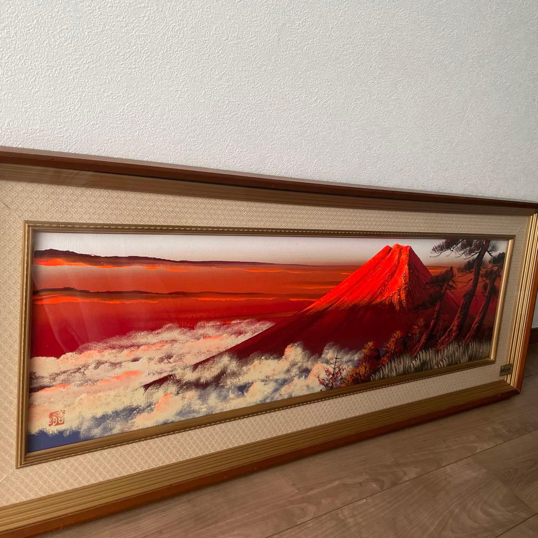 百瀬善明 赤富士