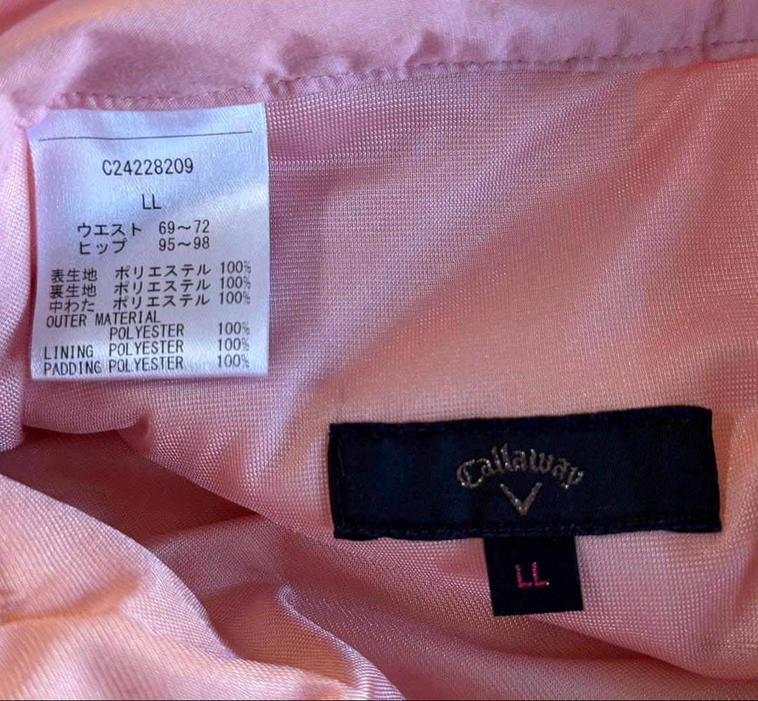 Callaway キルティングスカート ピンク