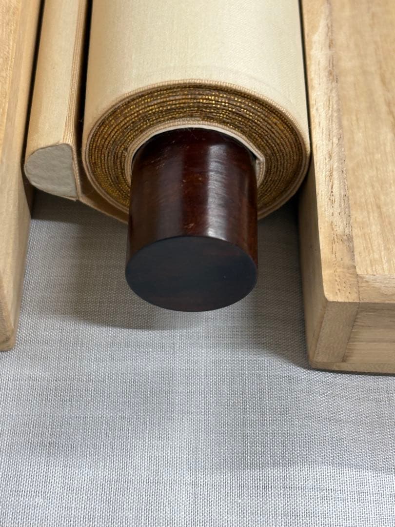 「武者」　山口青慶　掛け軸 掛軸 共箱あり