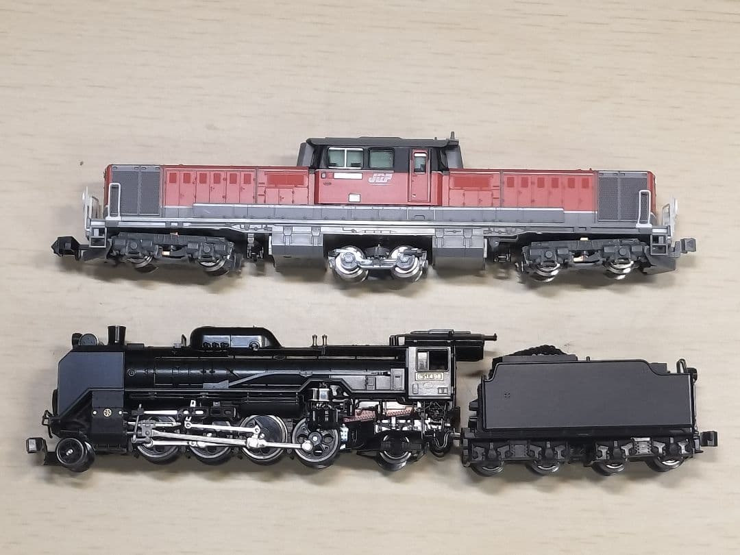 D51　498号機　DD51 12系客車　EF210