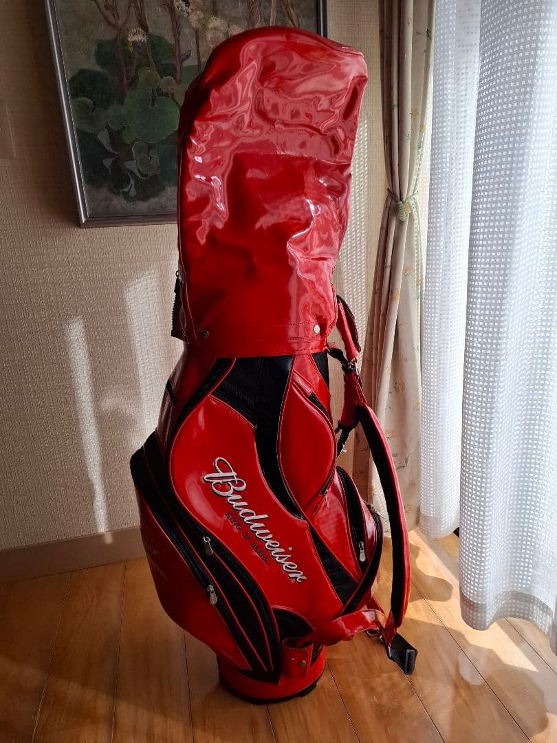 Budweiser ゴルフバッグ レッド