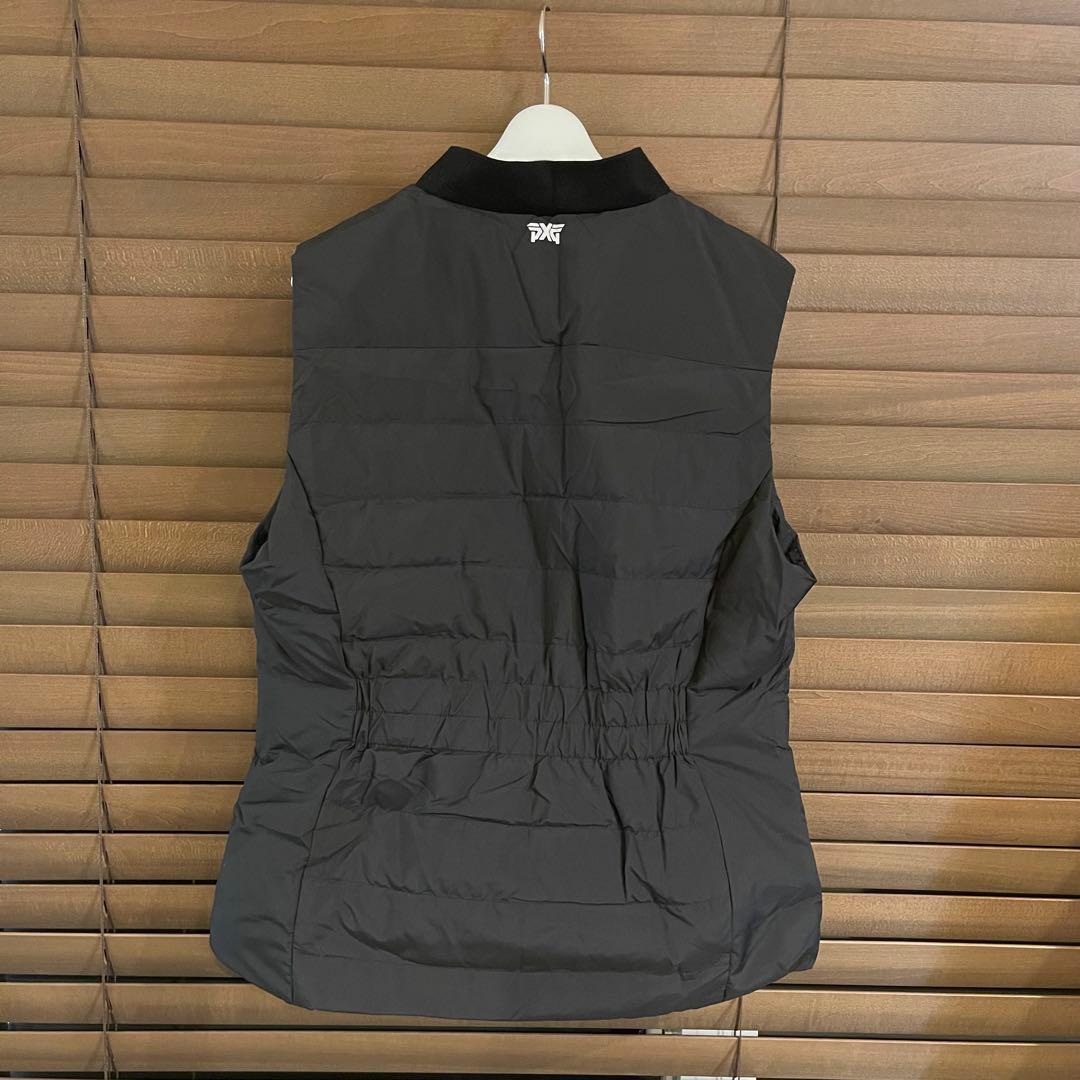 【黒L】PXG ゴルフ レディース トップス ダウンベスト