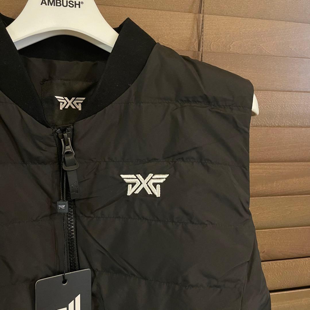 【黒L】PXG ゴルフ レディース トップス ダウンベスト
